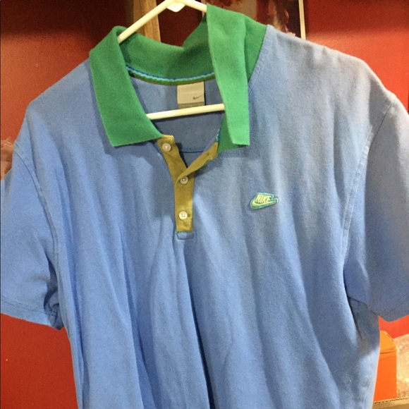 nike vintage polo shirt